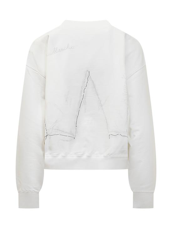 25FW 지방시 스웨터 BWJ04UP75M 100 WHITE - GIVENCHY