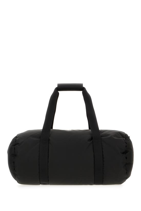 25FW 몽클레어 로고 워터 리펠런트 다운 필 더플백 5G00001M8321 999 Nero - MONCLER