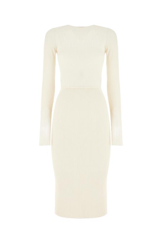 25FW 제니 미디 원피스 F809CMX41 021 CLOUD