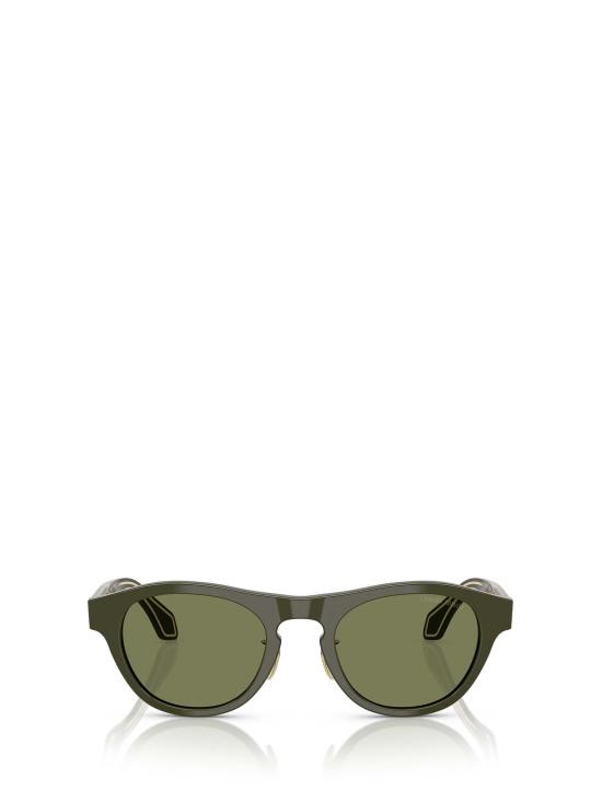 26FW 조르지오 아르마니 선글라스 AR8225 61932A SOLID DARK GREEN