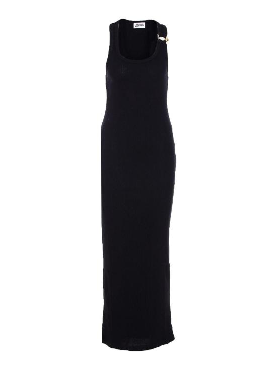 25FW 장 폴 고티에 롱 원피스 DR067J01400 Black