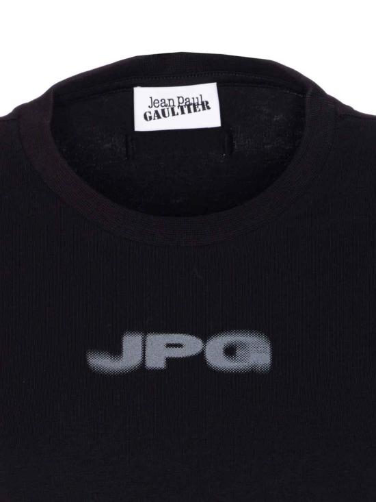 25FW 장 폴 고티에 반팔 티셔츠 TO300J0020004 Black - JEAN PAUL GAULTIER