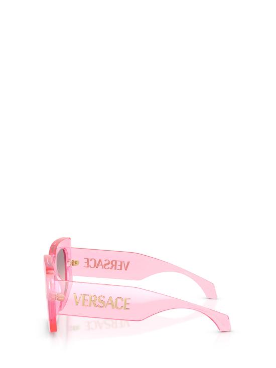 26FW 베르사체 선글라스 VE4496U 53705M TRANSPARENT PINK - VERSACE