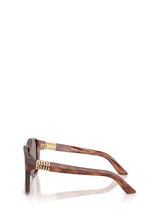 26FW 미우미우 선글라스 MU A08S 26E80Q STRIPED TOBACCO - MIU MIU
