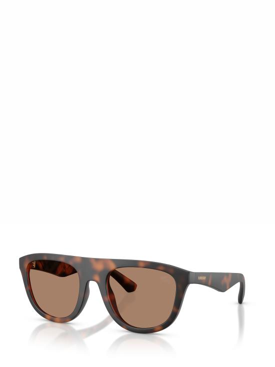 26FW 버버리 선글라스 BE4459U 353673 MATTE DARK HAVANA - BURBERRY