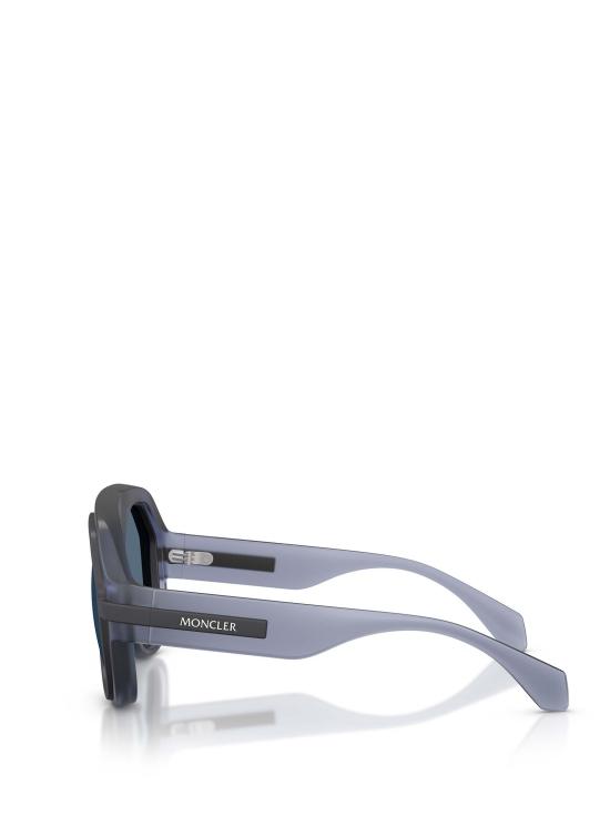 26FW 몽클레어 FYNDER 파인더 선글라스 ME8012U 502480 MATTE TRANSPARENT BLUE - MONCLER