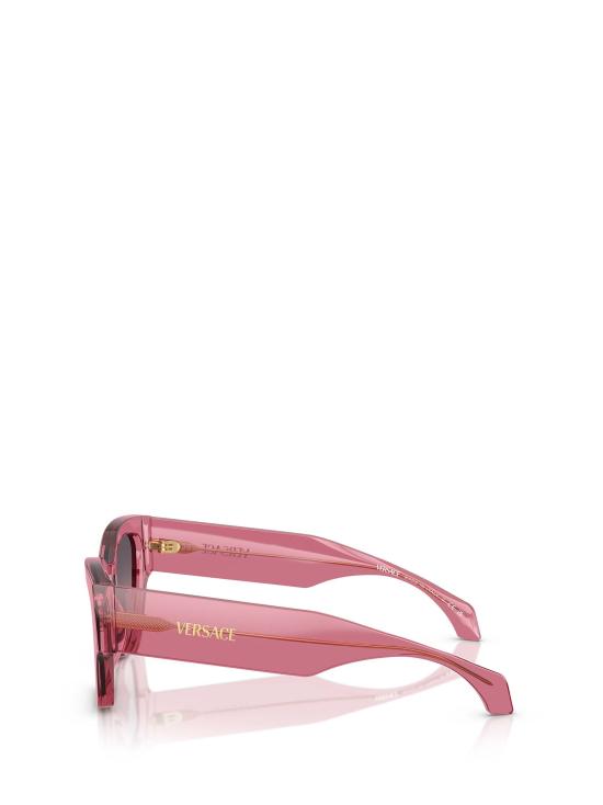 25FW 베르사체 선글라스 VE4492U 551646 TRANSPARENT PINK - VERSACE