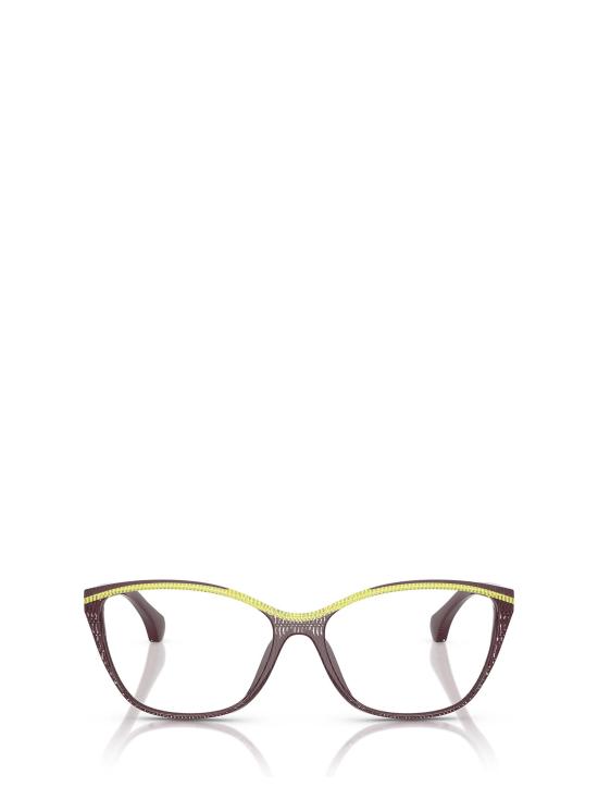 26FW 알랭미끌리 안경 A03502M 002 POINT BORDEAUX POINT LIME