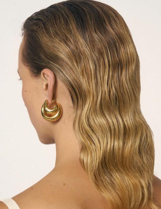  판코네시 이어링 더블 블로우업 귀걸이 - PANCONESI