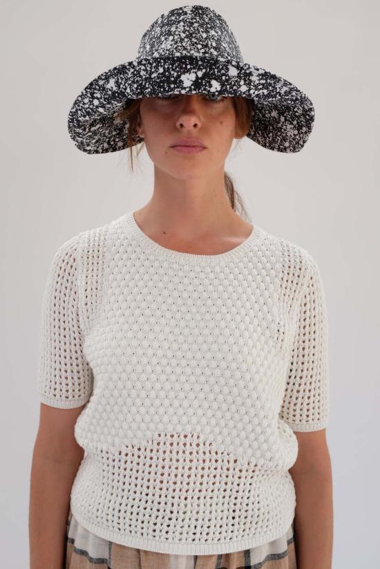  베클리나 버킷햇 Beklina Palma  스플래터 블랙 - BEKLINA