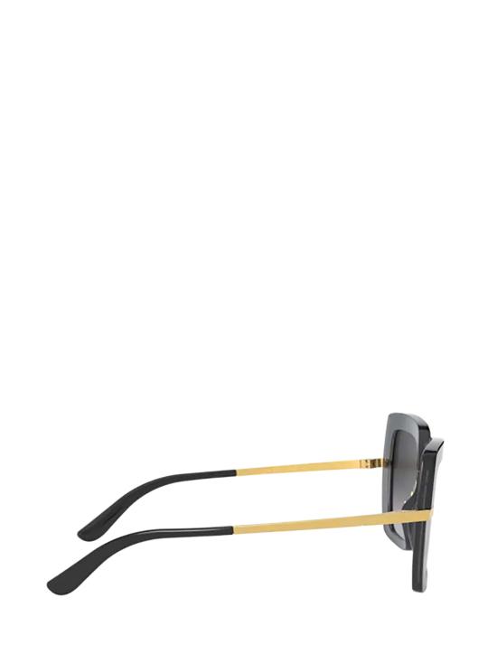 26FW 돌체앤가바나 선글라스 DG4373 32468G BLACK ON TRANSPARENT BLACK - DOLCE & GABBANA