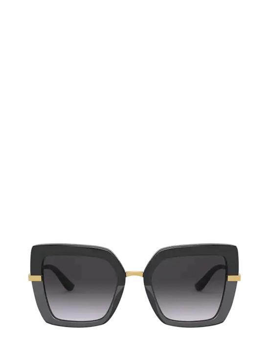 26FW 돌체앤가바나 선글라스 DG4373 32468G BLACK ON TRANSPARENT BLACK