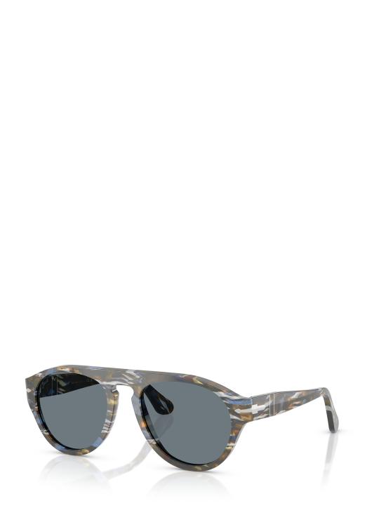 26FW 페르솔 선글라스 PO3370S 1222R5 FROST GREY NAUTICAL BLUE - PERSOL