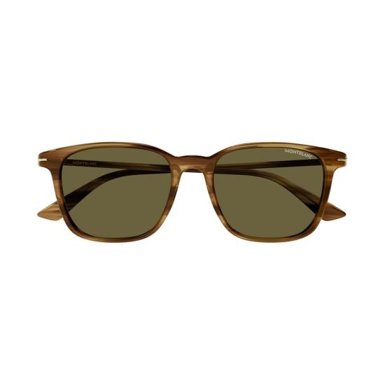  몽블랑 선글라스 MB0338S 004 Brown - MONTBLANC