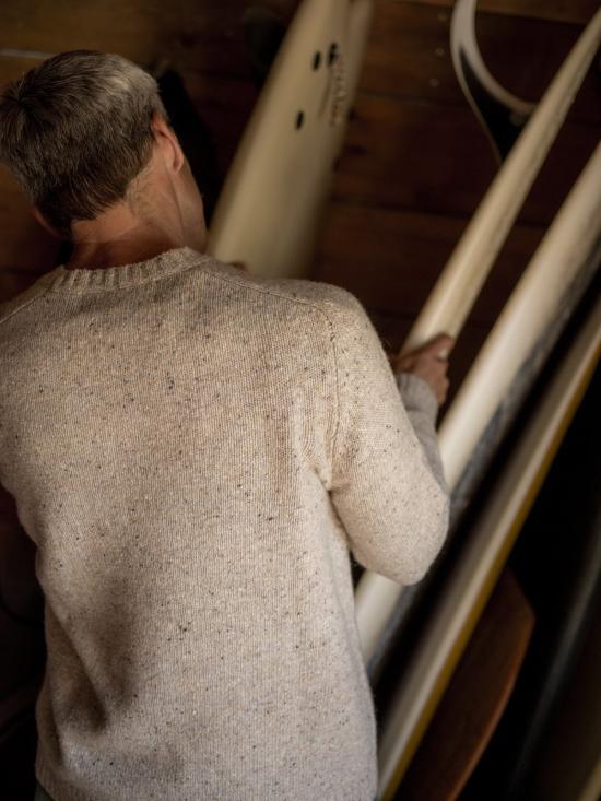  Mollusk 스웨터 몰러스크 캠브리지  오트밀 팁 - OTHER BRANDS