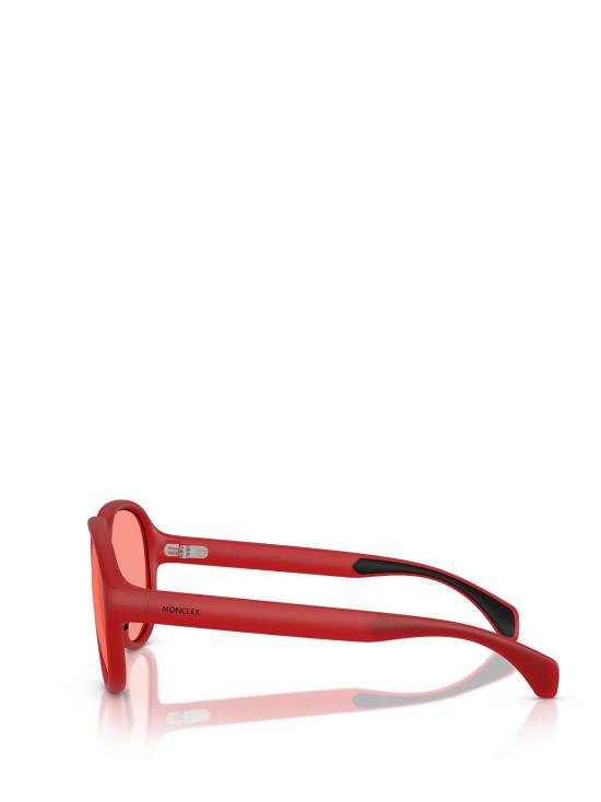 26FW 몽클레어 HALCYONNE 할시온 선글라스 ME8001 5005F5 MILKY RED - MONCLER