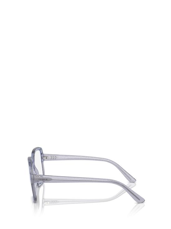25FW 보그 안경 VO5555 3139 WISTERIA TRANSPARENT VIOLET GLITTER - VOGUE