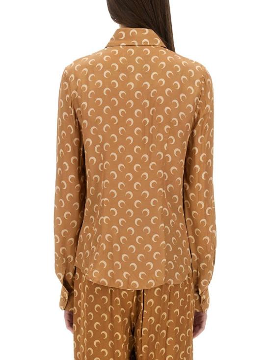 25SS 마린세르 블라우스 WSI023B CWOV0059BG70 Beige - MARINE SERRE