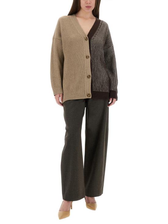 25FW 모스키노 가디건 09218204 1095 BROWN - MOSCHINO