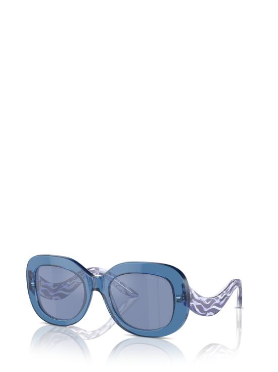25FW 조르지오 아르마니 선글라스 AR8217 61531U TRANSPARENT BLUE - GIORGIO ARMANI