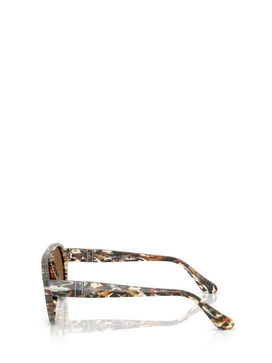 26FW 페르솔 선글라스 PO3370S 122157 AMBER BROWN PIRATE BLACK - PERSOL