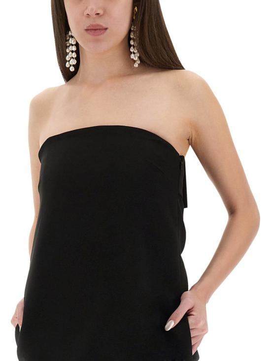 25FW 모스키노 원피스 04455524 0555 Black - MOSCHINO