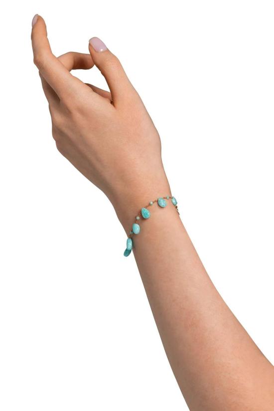  이바렌 팔찌 비틀 드롭 & 비즈 - IVARENE