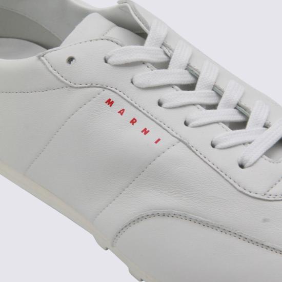 25FW 마르니 스니커즈 SNZU018600P555800W01 WHITE - MARNI