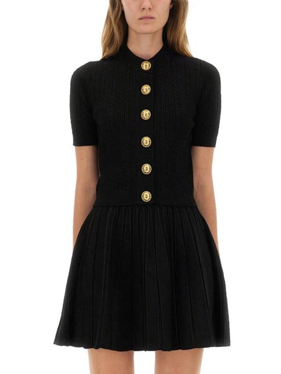 25FW 발망 가디건 FF1KL230KI50 0PA Black