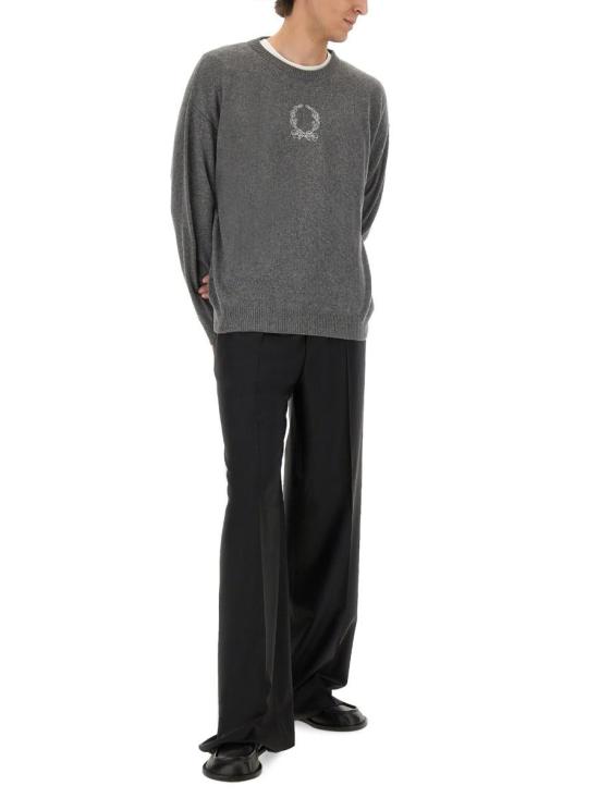 25FW 모스키노 스웨터 09255202 0506 GREY - MOSCHINO