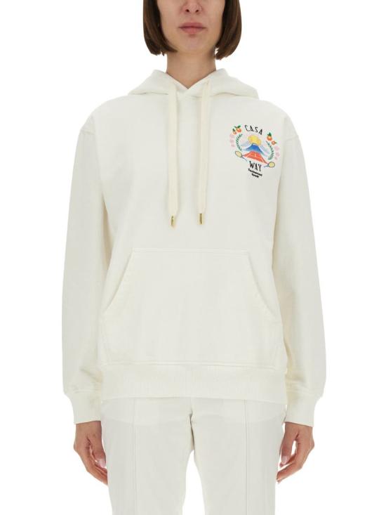 25FW 카사블랑카 스웨터 WPF25 JTP 362 01CASAWAYMOUNTAIN Beige