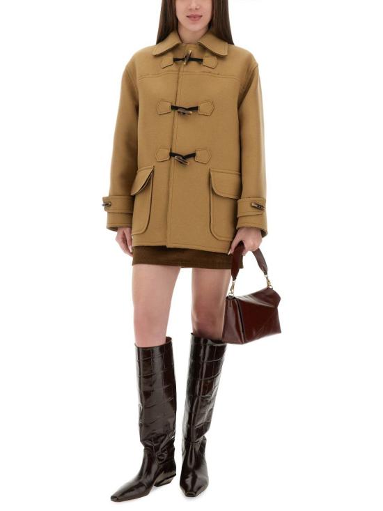 25FW 모스키노 코트 06118217 0084 Beige - MOSCHINO