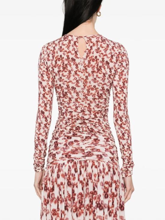 25FW 이자벨마랑 긴팔 티셔츠 HT0705FAC3K01I 80GT GARNET - ISABEL MARANT