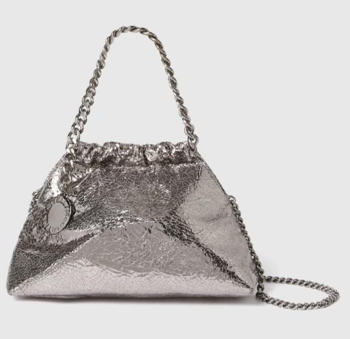 25FW 스텔라 맥카트니 팔라벨라 드로스트링 숄더백 7B0144WP0587 1113 STEEL GREY