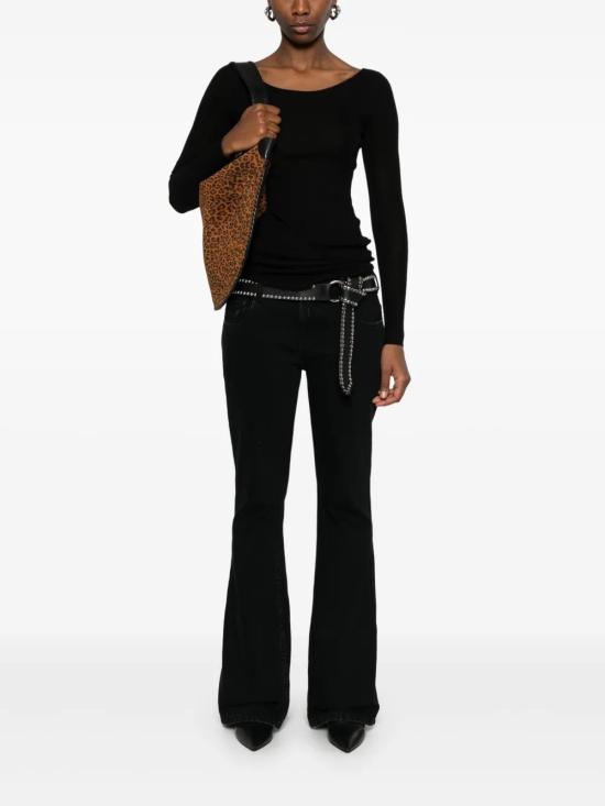 25FW 이자벨마랑 반팔 티셔츠 PU0707FAC3L10I 01BK BLACK - ISABEL MARANT