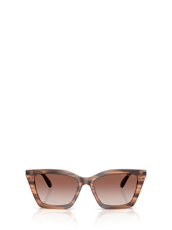 26FW 엠포리오 아르마니 선글라스 EA4250U 626613 SHINY STRIPED BROWN