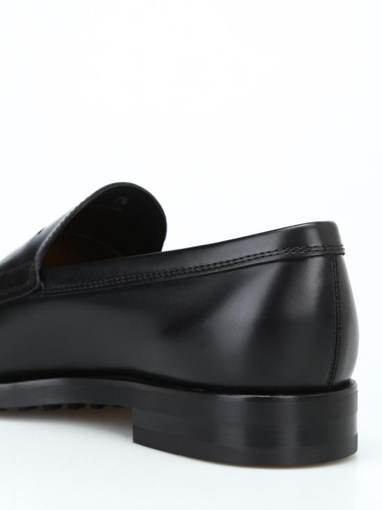 26FW 토즈 스탬프 모노그램 스웨이드 로퍼 XXM0ZF0Q920PLSB999 Black - TODS