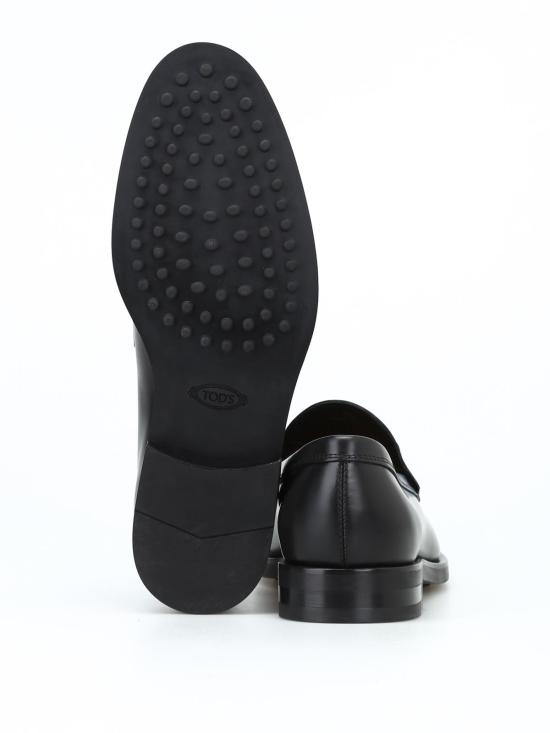 26FW 토즈 스탬프 모노그램 스웨이드 로퍼 XXM0ZF0Q920PLSB999 Black - TODS