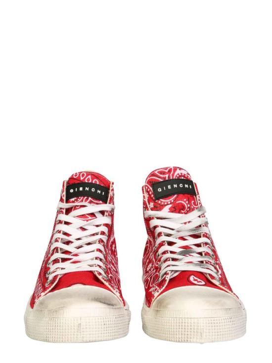  젠치 스니커즈 GXUHIGN000BANDROSS Red - GIENCHI