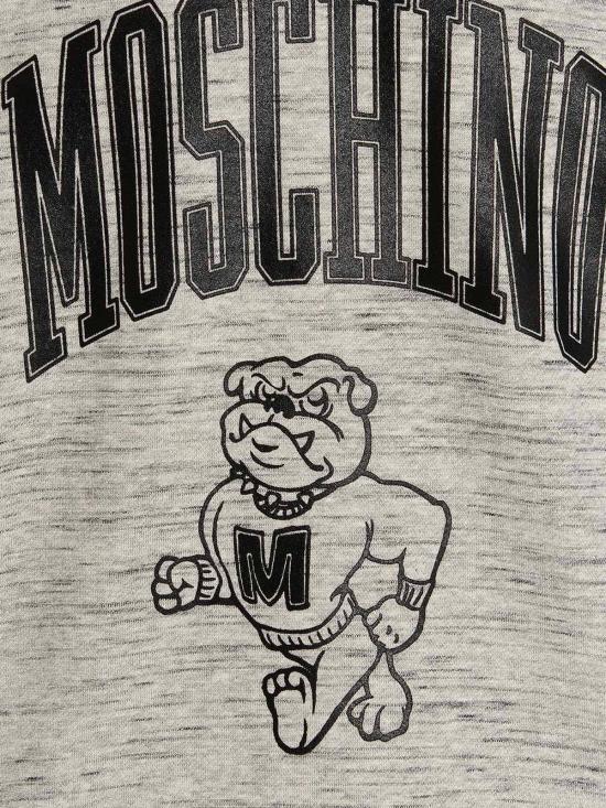  모스키노 후드 티셔츠 170870301486 Grey - MOSCHINO