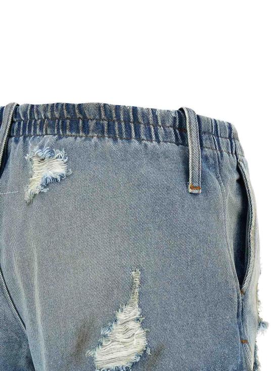  MM6 메종마르지엘라 데님 숏팬츠 S62MU0066M30018964 Light Blue - MM6 MAISON MARGIELA