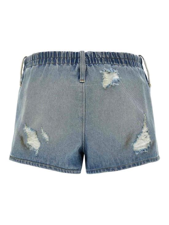  MM6 메종마르지엘라 데님 숏팬츠 S62MU0066M30018964 Light Blue - MM6 MAISON MARGIELA