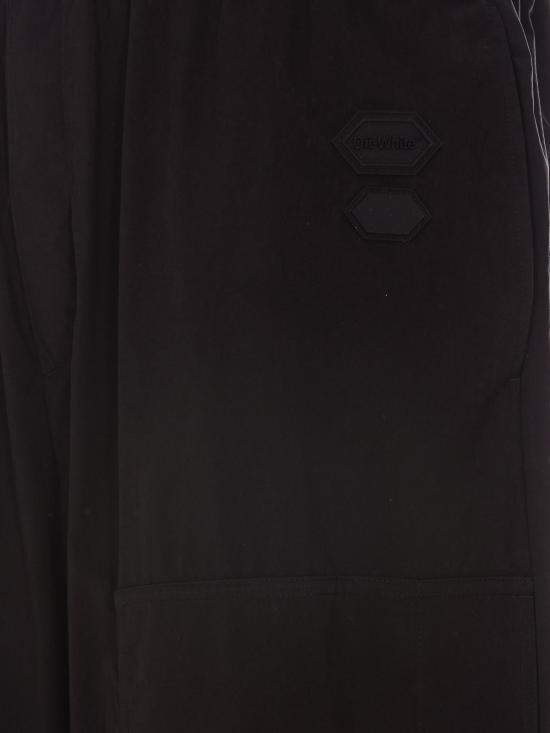  오프화이트 스트레이트 팬츠 OMCA238F22FAB0021000 Black - OFF WHITE