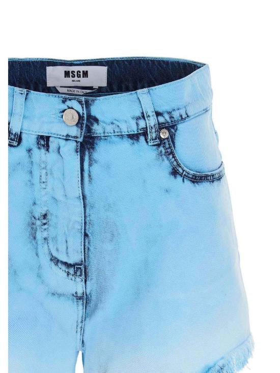  엠에스지엠 데님 숏팬츠 3042MDB142LT21748484 Light Blue - MSGM