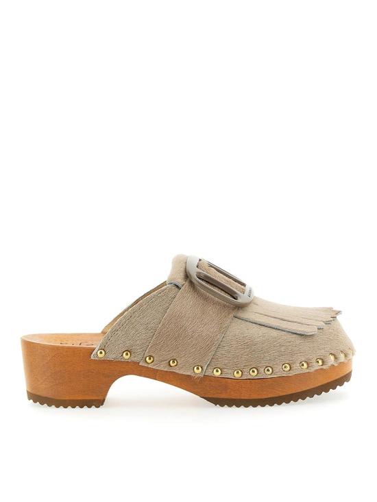  제지아 뮬/슬리퍼 SEBERGVAR1GREYFUR Light Grey