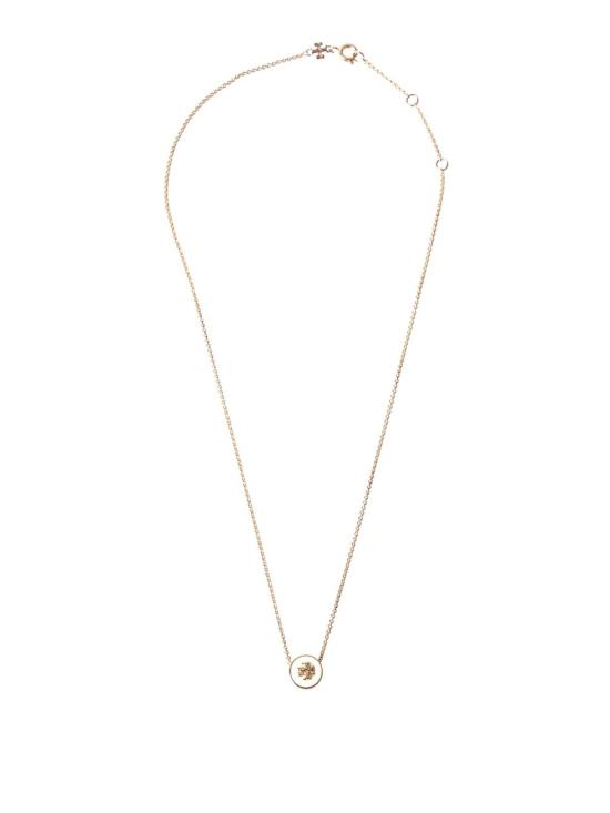  토리버치 키라 에나멜 펜던트 네크리스 90549700 Gold