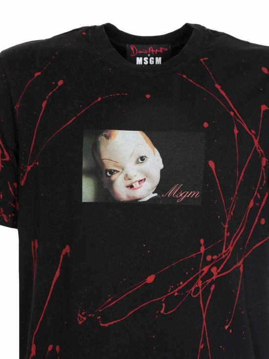  엠에스지엠 반팔 티셔츠 2940MM20220759899 Black - MSGM