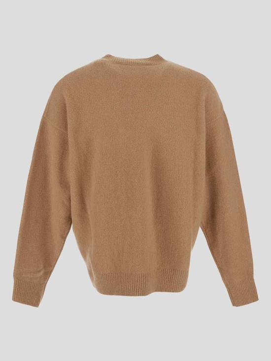  팜앤젤스 긴팔 티셔츠 PMHE054F23KNI0056210 Beige - PALM ANGELS