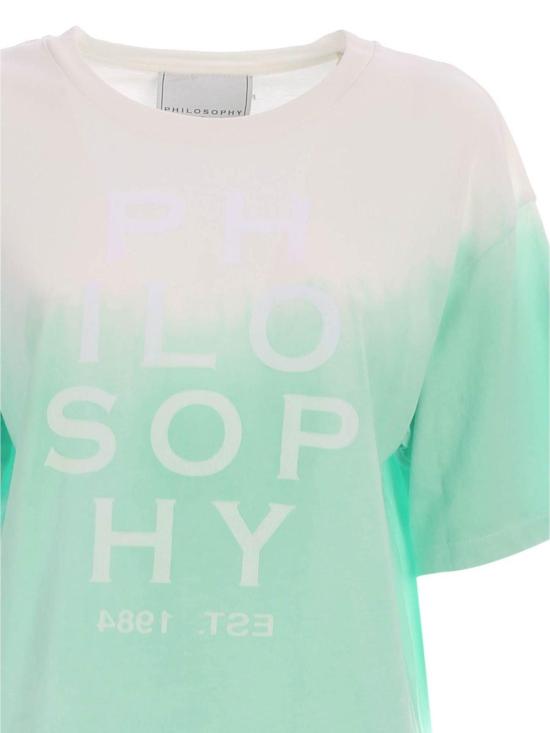  필로소피 반팔 티셔츠 070571461371 Green - PHILOSOPHY