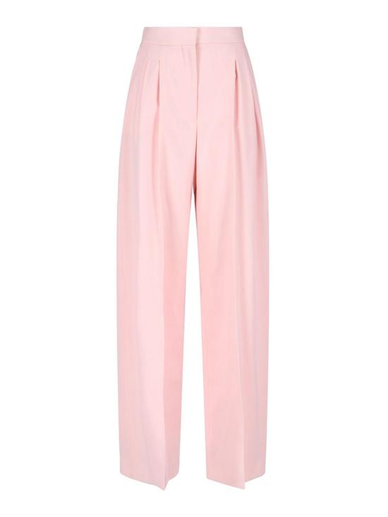  알렉산더 맥퀸 스트레이트 팬츠 708651QJAAC9066 Pink